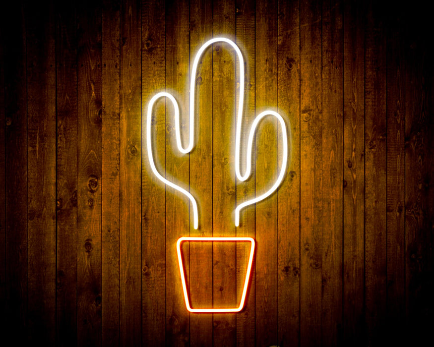 Cactus Flex Silicone LED Sign (Neon-Style, LED Technology) - Way Up Gifts