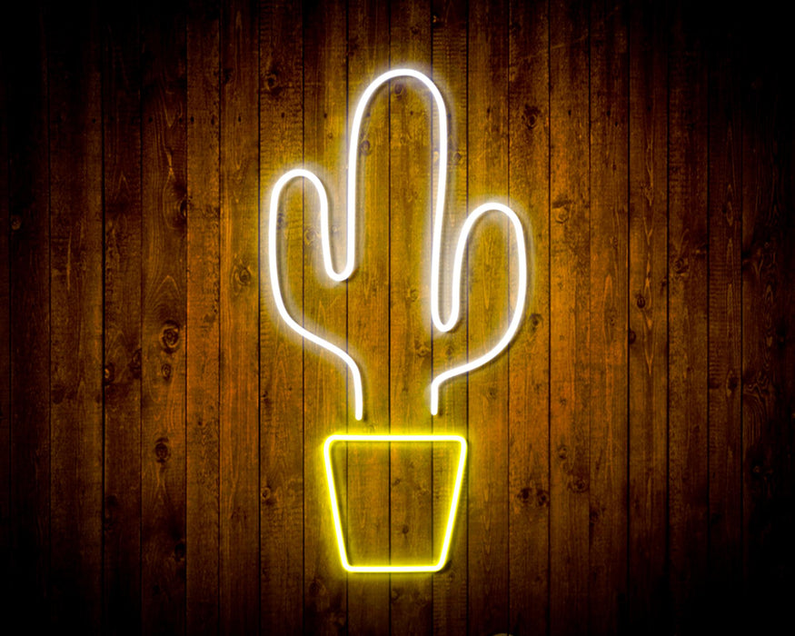 Cactus Flex Silicone LED Sign (Neon-Style, LED Technology) - Way Up Gifts