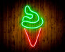 Ice Cream Cone Flex Silicone LED Sign (Neon-Style, LED Technology) - Way Up Gifts