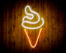 Ice Cream Cone Flex Silicone LED Sign (Neon-Style, LED Technology) - Way Up Gifts