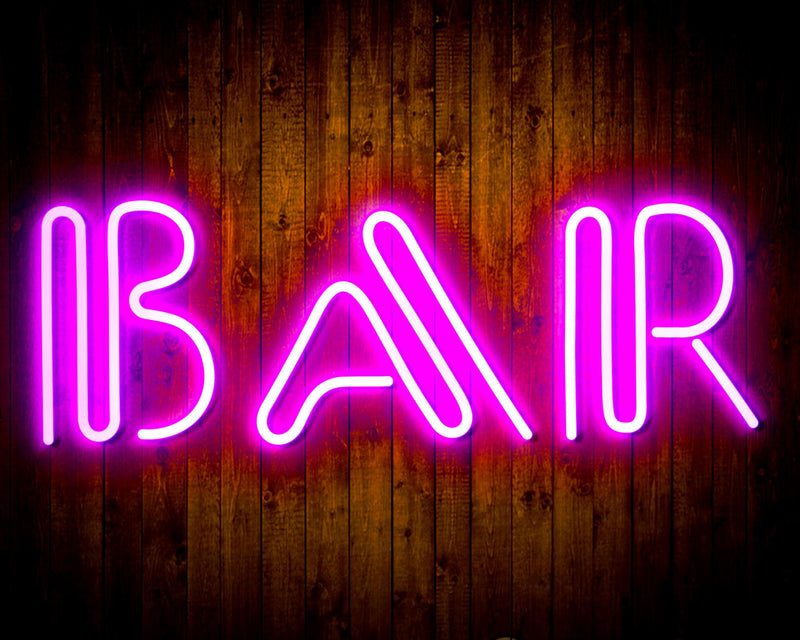Bar Sign Flex Silicone LED Sign (Neon-Style, LED Technology) - LED Gift Works