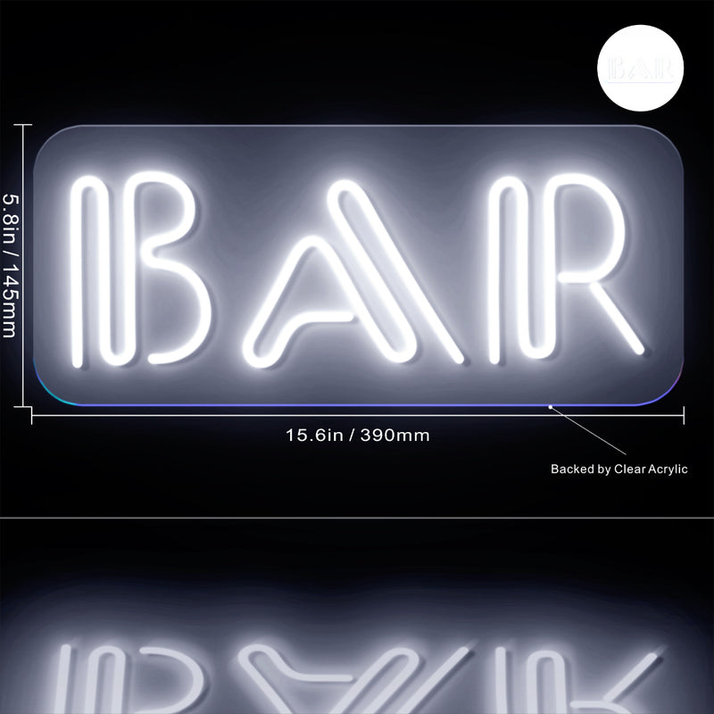 Bar Sign Flex Silicone LED Sign (Neon-Style, LED Technology) - LED Gift Works