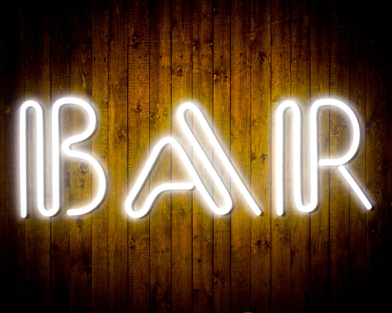 Bar Sign Flex Silicone LED Sign (Neon-Style, LED Technology) - LED Gift Works