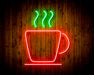 Coffee Cup Flex Silicone LED Sign (Neon-Style, LED Technology) - Way Up Gifts