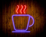Coffee Cup Flex Silicone LED Sign (Neon-Style, LED Technology) - Way Up Gifts