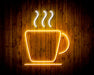 Coffee Cup Flex Silicone LED Sign (Neon-Style, LED Technology) - Way Up Gifts
