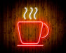 Coffee Cup Flex Silicone LED Sign (Neon-Style, LED Technology) - Way Up Gifts