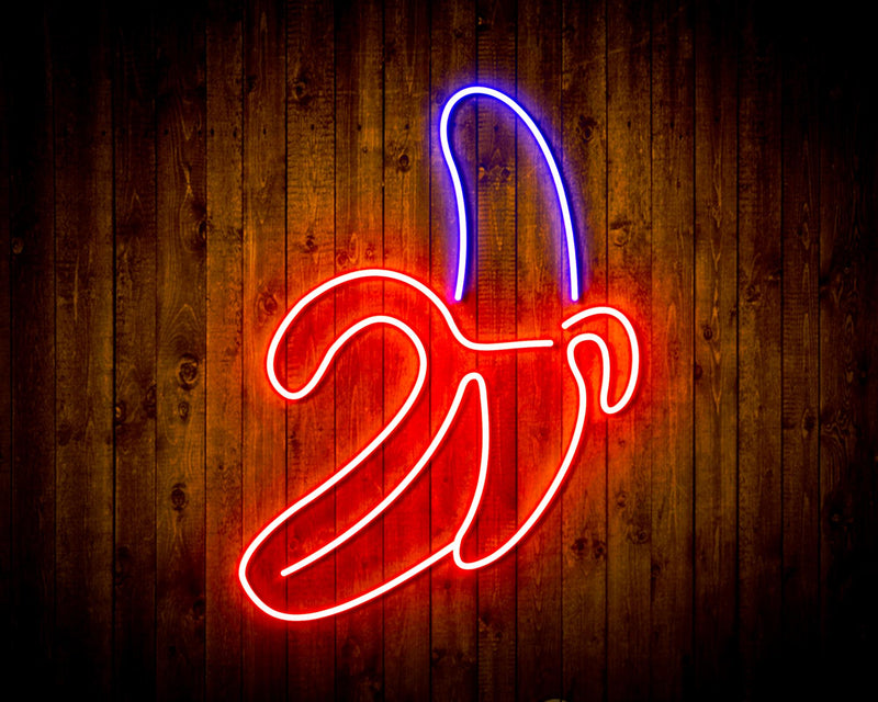 Banana Flex Silicone LED Sign (Neon-Style, LED Technology) - LED Gift Works