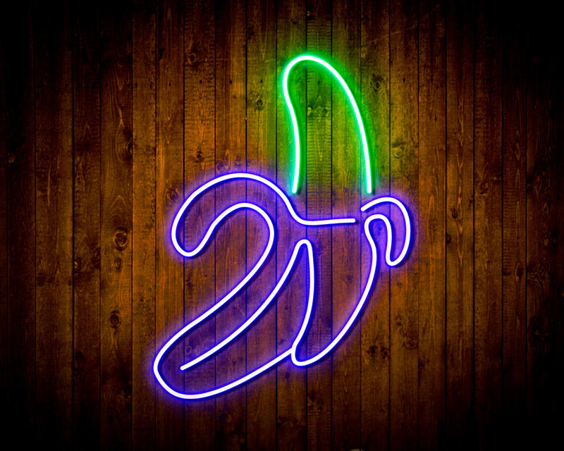 Banana Flex Silicone LED Sign (Neon-Style, LED Technology) - LED Gift Works