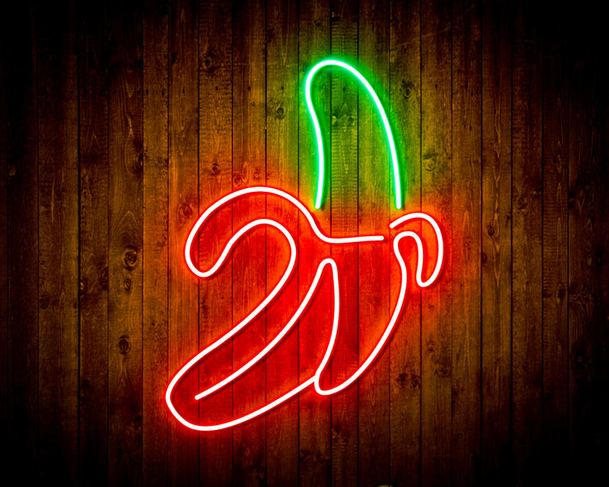 Banana Flex Silicone LED Sign (Neon-Style, LED Technology) - Way Up Gifts