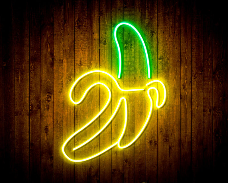 Banana Flex Silicone LED Sign (Neon-Style, LED Technology) - LED Gift Works