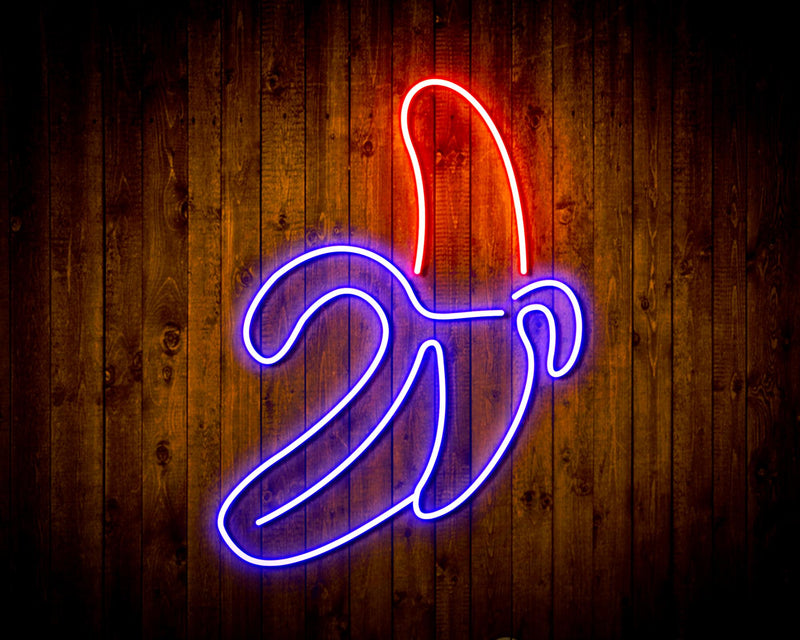 Banana Flex Silicone LED Sign (Neon-Style, LED Technology) - LED Gift Works