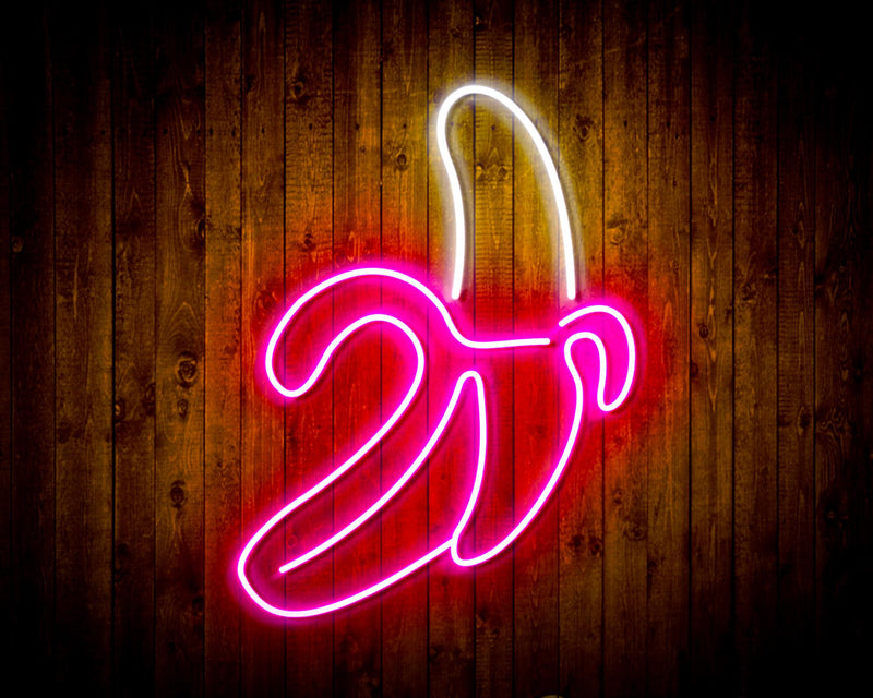 Banana Flex Silicone LED Sign (Neon-Style, LED Technology) - LED Gift Works