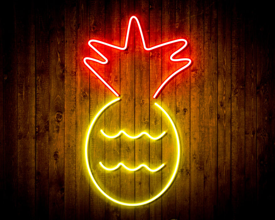 Pineapple Flex Silicone LED Sign (Neon-Style, LED Technology) - Way Up Gifts