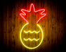 Pineapple Flex Silicone LED Sign (Neon-Style, LED Technology) - Way Up Gifts