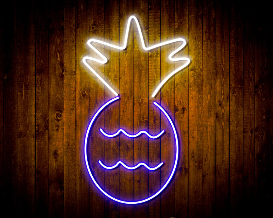 Pineapple Flex Silicone LED Sign (Neon-Style, LED Technology) - Way Up Gifts