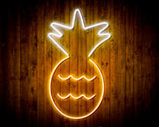 Pineapple Flex Silicone LED Sign (Neon-Style, LED Technology) - LED Gift Works