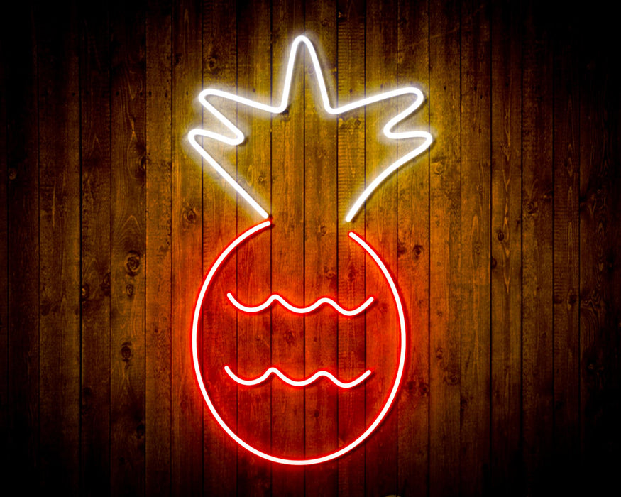Pineapple Flex Silicone LED Sign (Neon-Style, LED Technology) - Way Up Gifts