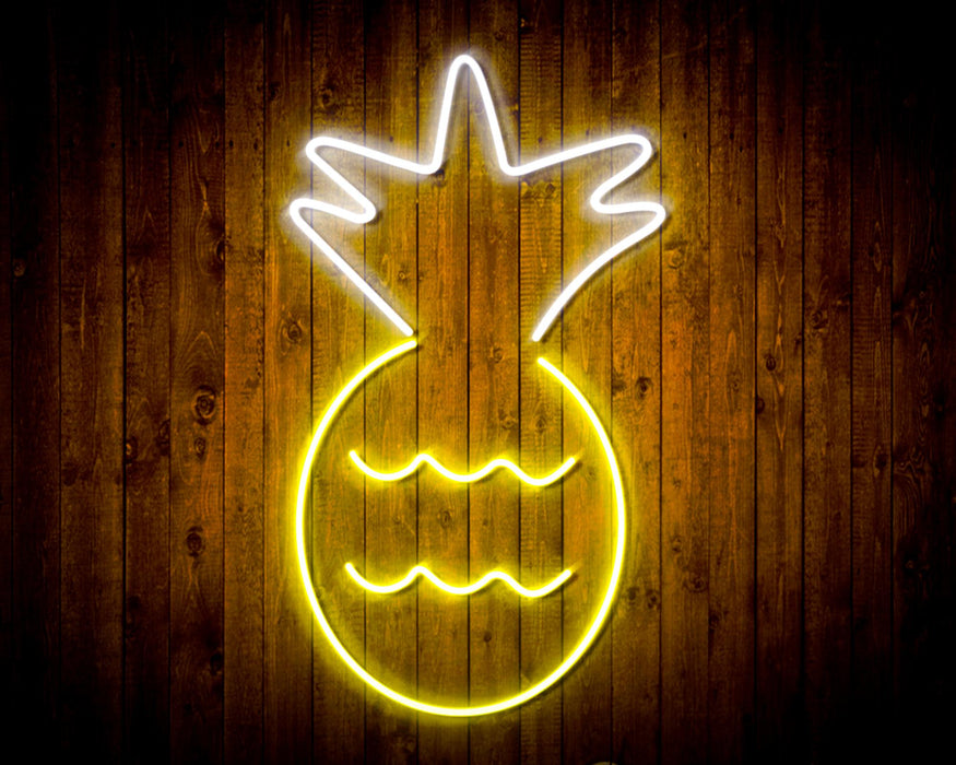 Pineapple Flex Silicone LED Sign (Neon-Style, LED Technology) - Way Up Gifts