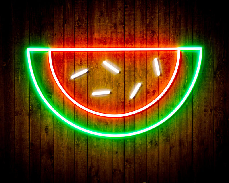 Watermelon Flex Silicone LED Sign (Neon-Style, LED Technology) - LED Gift Works