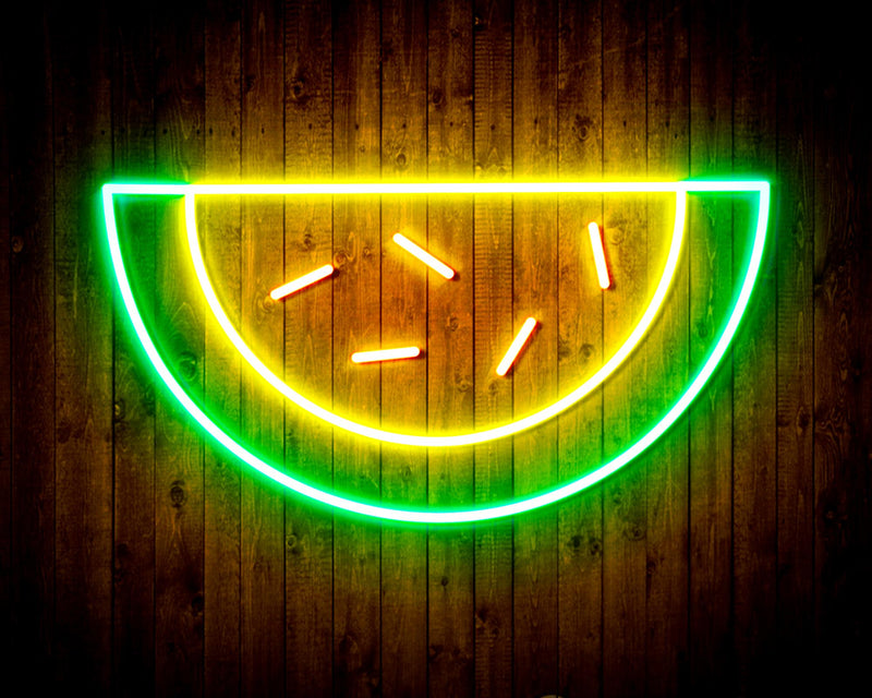 Watermelon Flex Silicone LED Sign (Neon-Style, LED Technology) - LED Gift Works