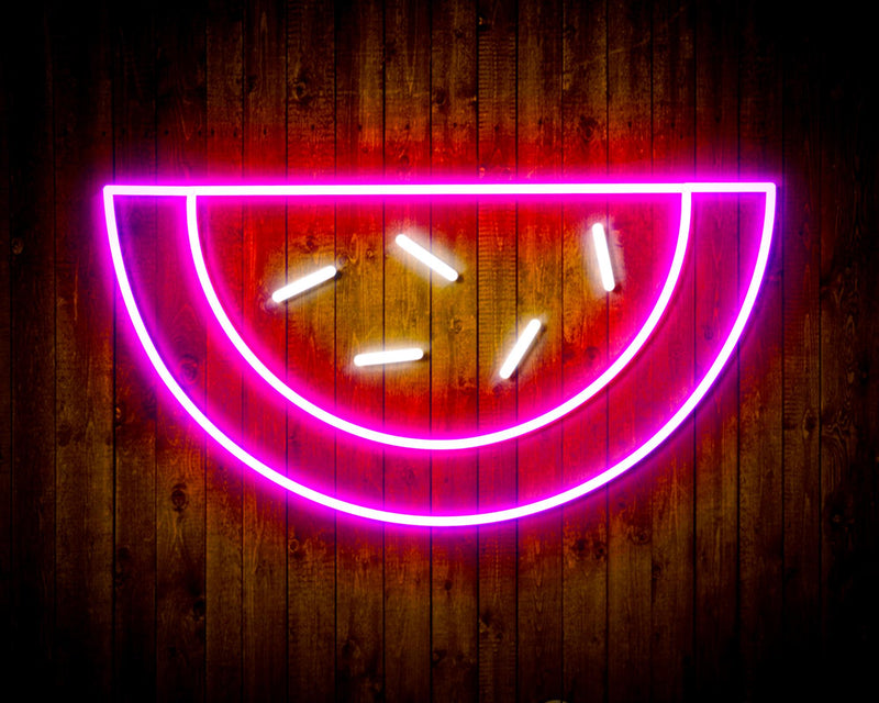 Watermelon Flex Silicone LED Sign (Neon-Style, LED Technology) - LED Gift Works