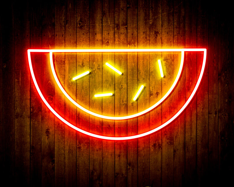 Watermelon Flex Silicone LED Sign (Neon-Style, LED Technology) - LED Gift Works