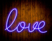 Love Flex Silicone LED Sign (Neon-Style, LED Technology) - LED Gift Works