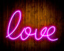 Love Flex Silicone LED Sign (Neon-Style, LED Technology) - Way Up Gifts