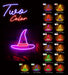 Wizard Hat Flex Silicone LED Sign (Neon-Style, LED Technology) - Way Up Gifts