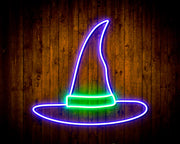 Wizard Hat Flex Silicone LED Sign (Neon-Style, LED Technology) - LED Gift Works