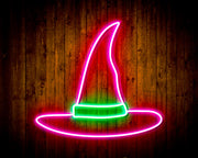Wizard Hat Flex Silicone LED Sign (Neon-Style, LED Technology) - LED Gift Works