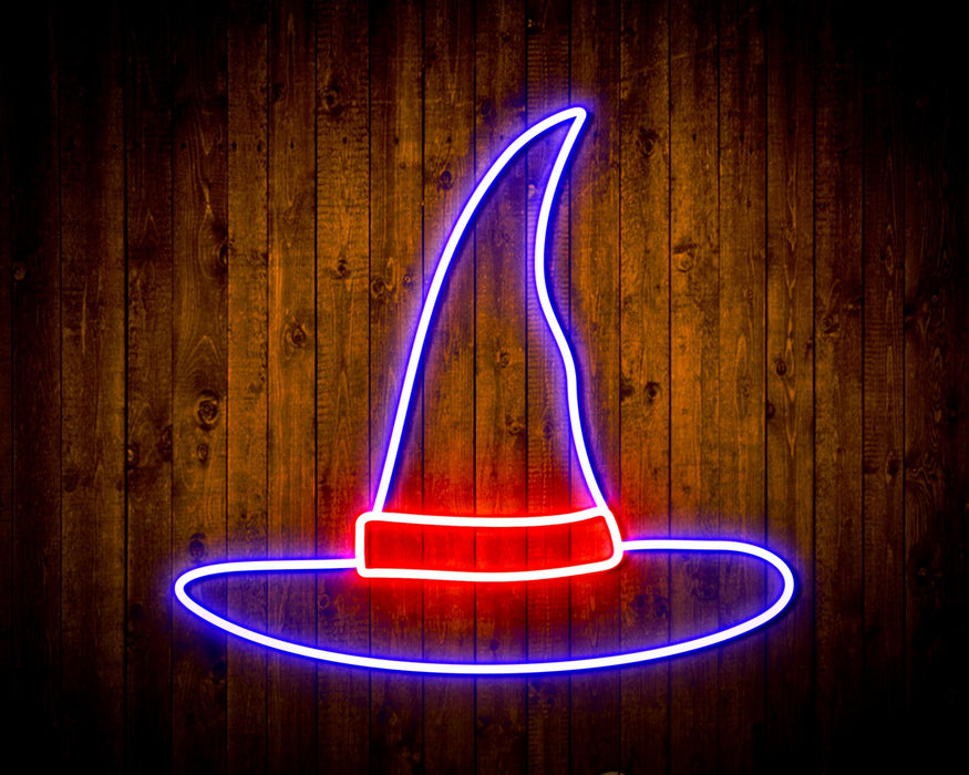 Wizard Hat Flex Silicone LED Sign (Neon-Style, LED Technology) - Way Up Gifts
