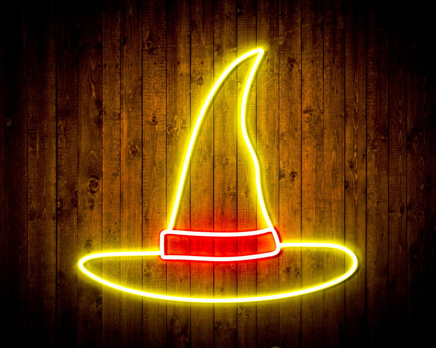Wizard Hat Flex Silicone LED Sign (Neon-Style, LED Technology) - Way Up Gifts