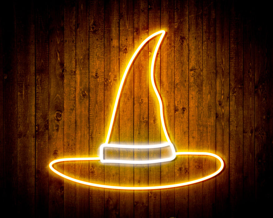 Wizard Hat Flex Silicone LED Sign (Neon-Style, LED Technology) - Way Up Gifts