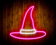 Wizard Hat Flex Silicone LED Sign (Neon-Style, LED Technology) - LED Gift Works