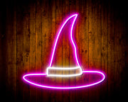 Wizard Hat Flex Silicone LED Sign (Neon-Style, LED Technology) - LED Gift Works