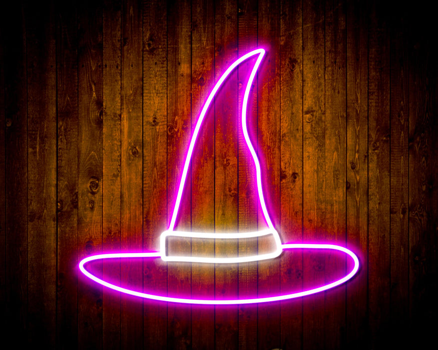 Wizard Hat Flex Silicone LED Sign (Neon-Style, LED Technology) - Way Up Gifts