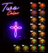 Holy Cross Jesus Christianity Flex Silicone LED Sign (Neon-Style, LED Technology) - Way Up Gifts