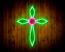 Holy Cross Jesus Christianity Flex Silicone LED Sign (Neon-Style, LED Technology) - Way Up Gifts