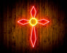 Holy Cross Jesus Christianity Flex Silicone LED Sign (Neon-Style, LED Technology) - Way Up Gifts