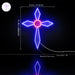Holy Cross Jesus Christianity Flex Silicone LED Sign (Neon-Style, LED Technology) - Way Up Gifts