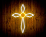 Holy Cross Jesus Christianity Flex Silicone LED Sign (Neon-Style, LED Technology) - Way Up Gifts
