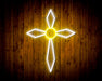 Holy Cross Jesus Christianity Flex Silicone LED Sign (Neon-Style, LED Technology) - Way Up Gifts