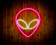 Alien Face Flex Silicone LED Sign (Neon-Style, LED Technology) - LED Gift Works