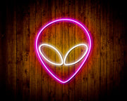 Alien Face Flex Silicone LED Sign (Neon-Style, LED Technology) - LED Gift Works
