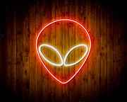 Alien Face Flex Silicone LED Sign (Neon-Style, LED Technology) - LED Gift Works