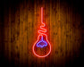 Light Bulb Flex Silicone LED Sign (Neon-Style, LED Technology) - Way Up Gifts
