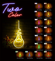 Light Bulb Flex Silicone LED Sign (Neon-Style, LED Technology) - LED Gift Works