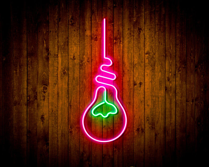 Light Bulb Flex Silicone LED Sign (Neon-Style, LED Technology) - Way Up Gifts